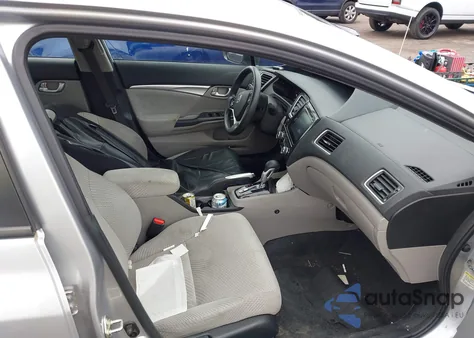 2015 Honda Civic Hybrid z USA, uszkodzony, nr VIN 19XFB4F28FE000980